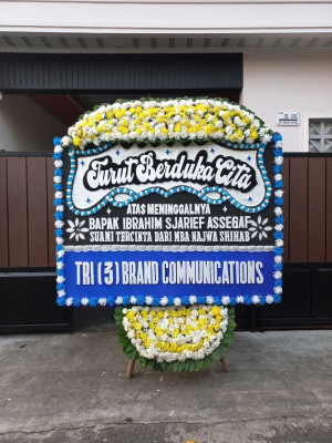 Papan Bunga Duka di Sei Jang